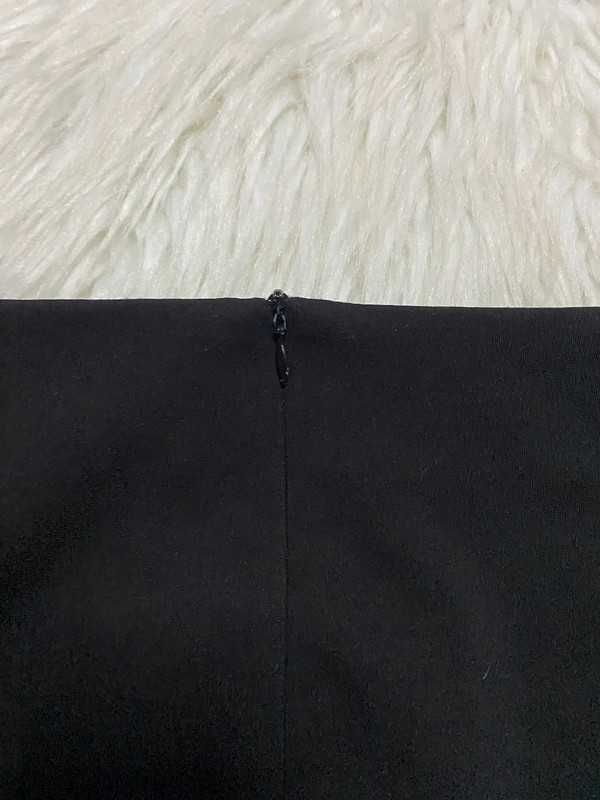Czarna mini spódniczka z paskiem FB Sister S/XS 36/34