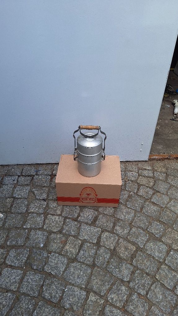Trojak do noszenia obiadu z lat 80