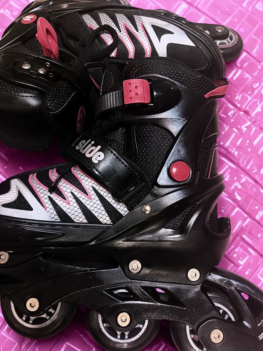 Rolki rozm 37-40 damskie różowe