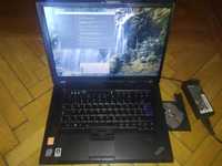 Laptop 15 Lenovo ThinkPad T500 Intel vPro 2xgraf HD Win7 10 SSD HDMI
