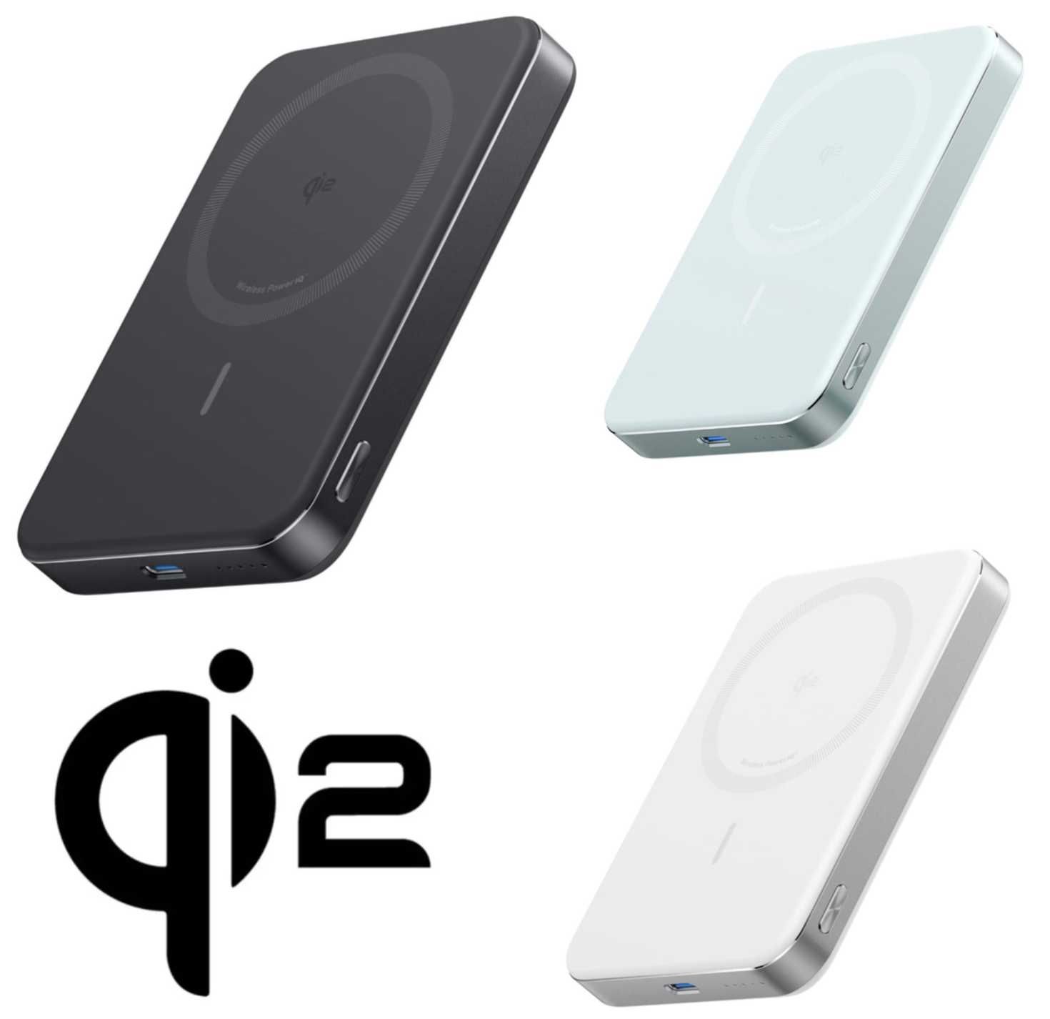 Магнітний повербанк Anker Ultra-Slim 10,000mA MagGo Qi2 15W. New 2025