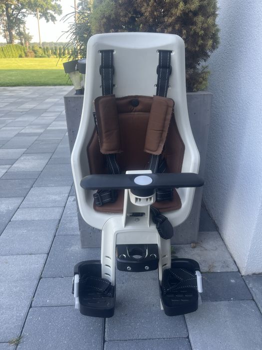 Fotelik na rower przedni przod Bobike Mini exclusive z oslonka