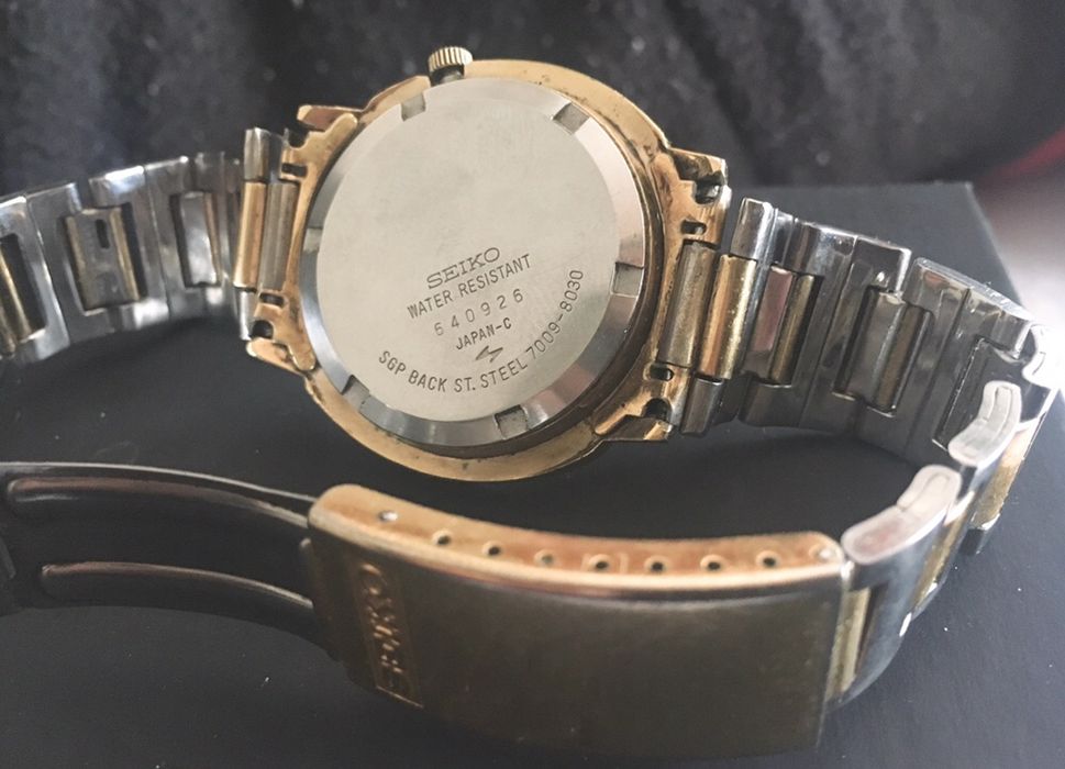 Vintage Seiko Ufo,automático,bom estado ,ouro plaque