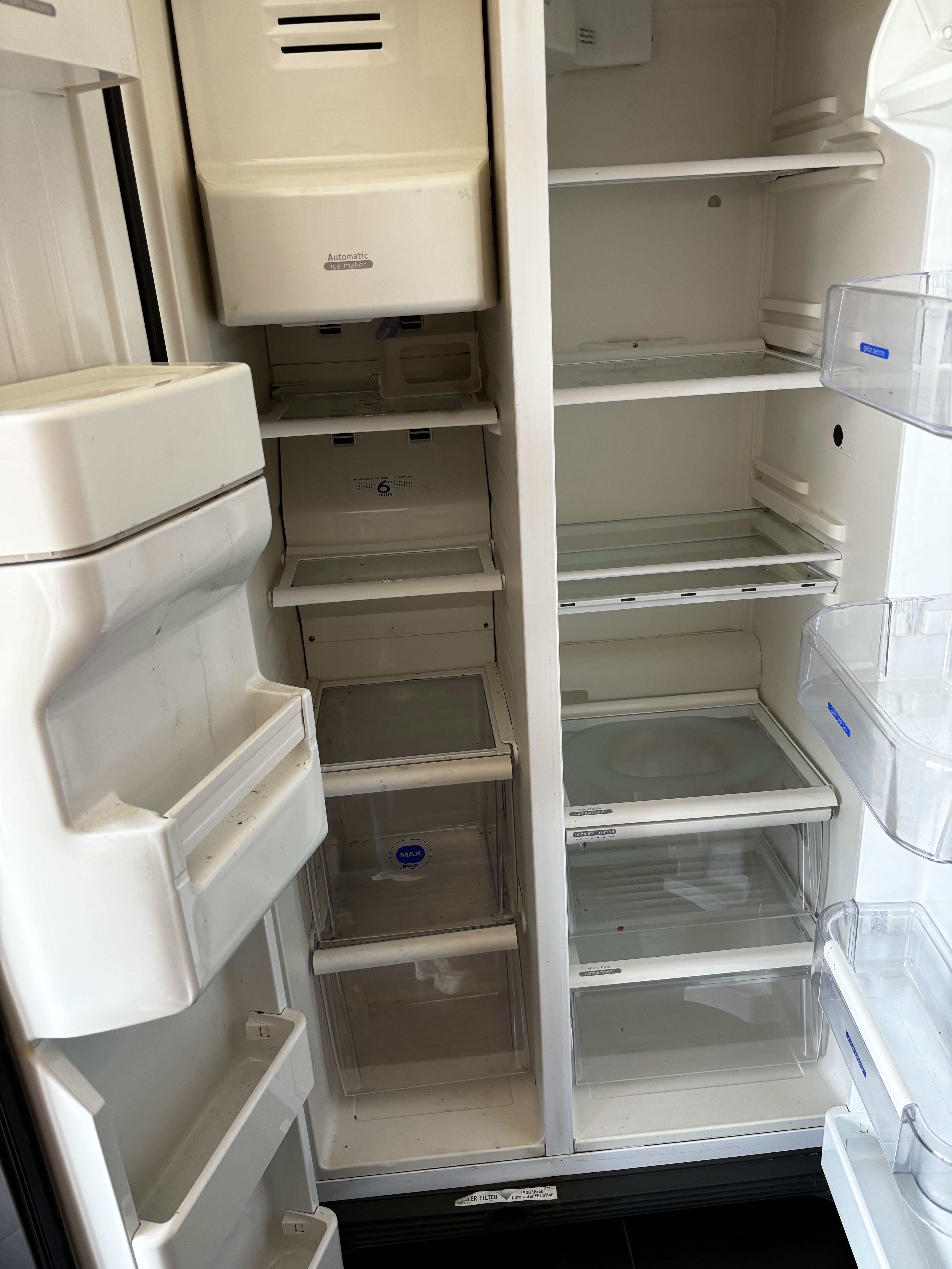 frigorifico americano whirlpool inox 2 portas