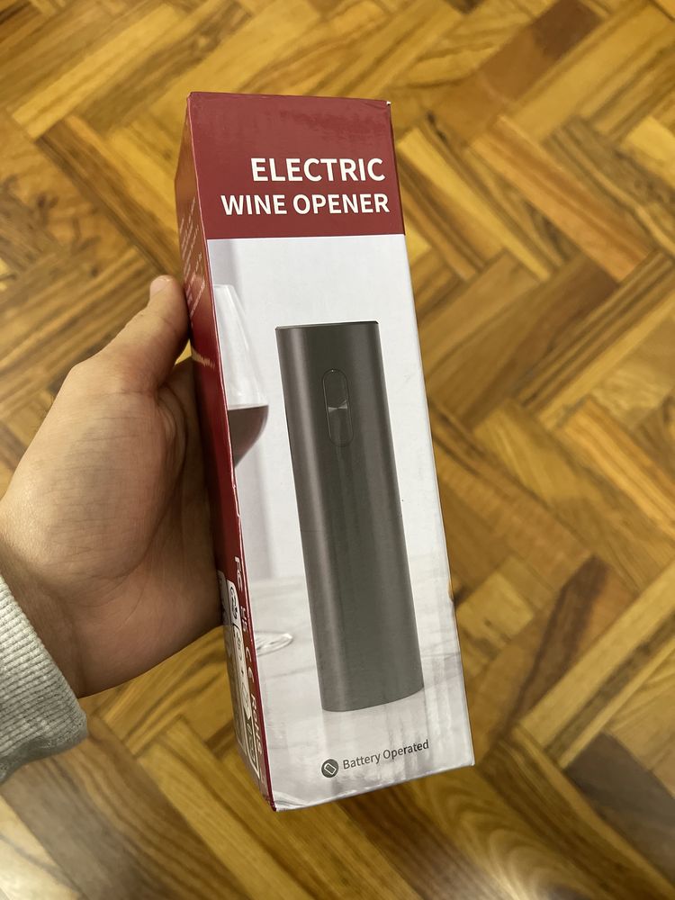 saca rolhas eletrico - eletric wine opener