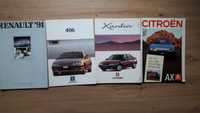 prospekt Citroen Xantia z 1994 Peugeout Renault Fiat inne modele