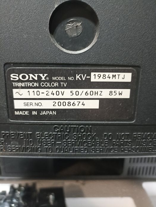 Sony trinitron telewizor z Pewexu