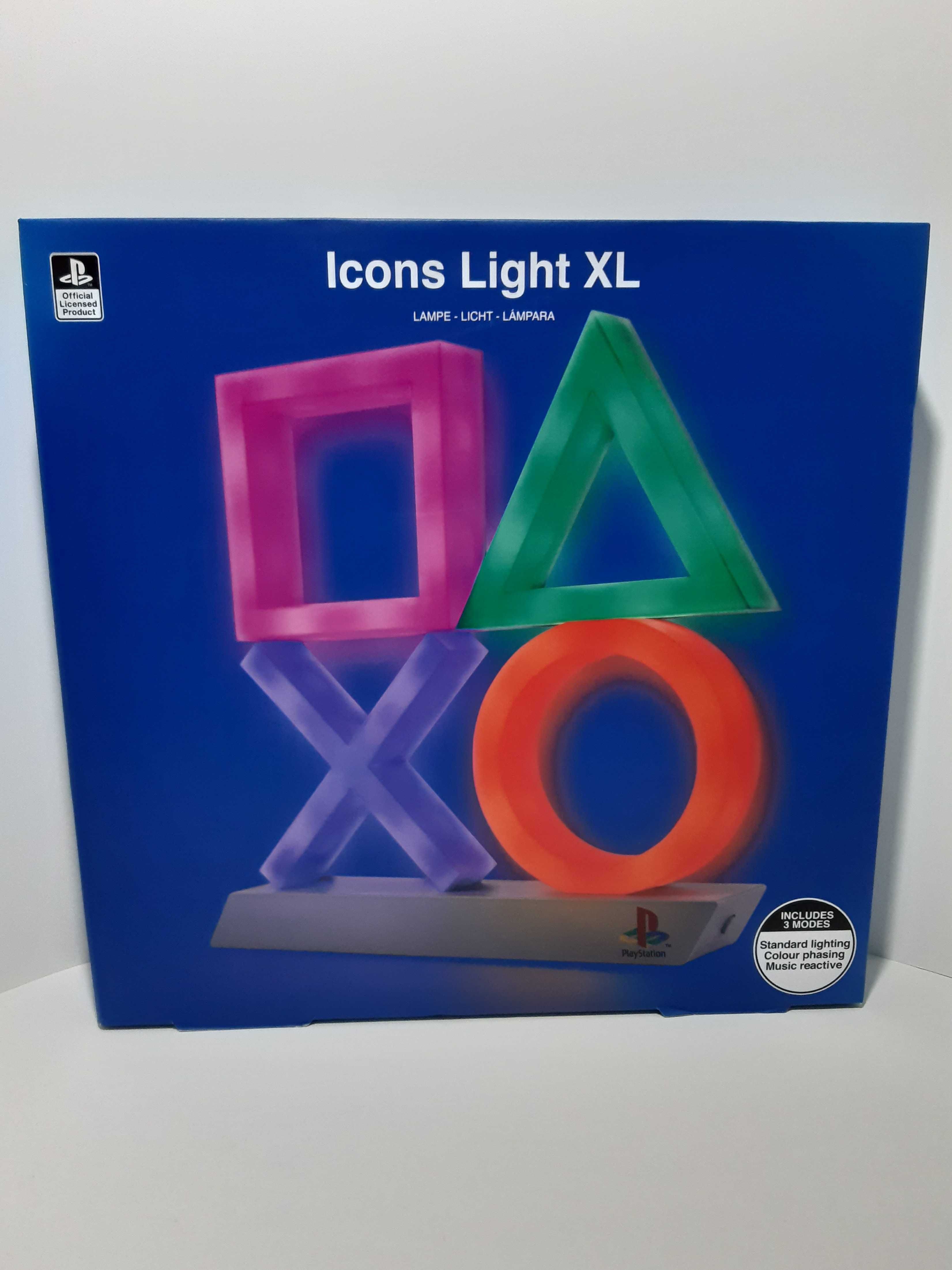 Candeeiro Oficial Sony PlayStation Icons Light XL - Paladone (NOVO)