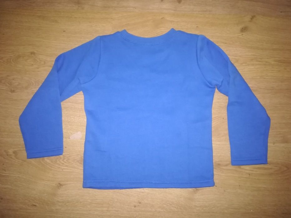 Camisola sweat azul - 6 anos