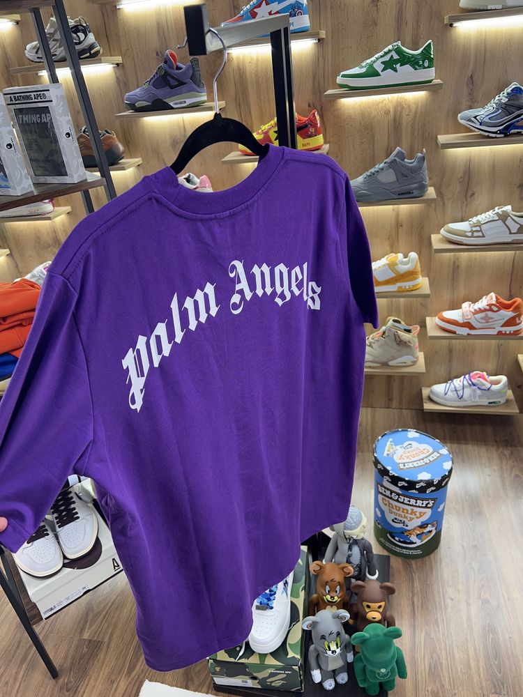 Футболка Palm Angels Bear Logo Violet