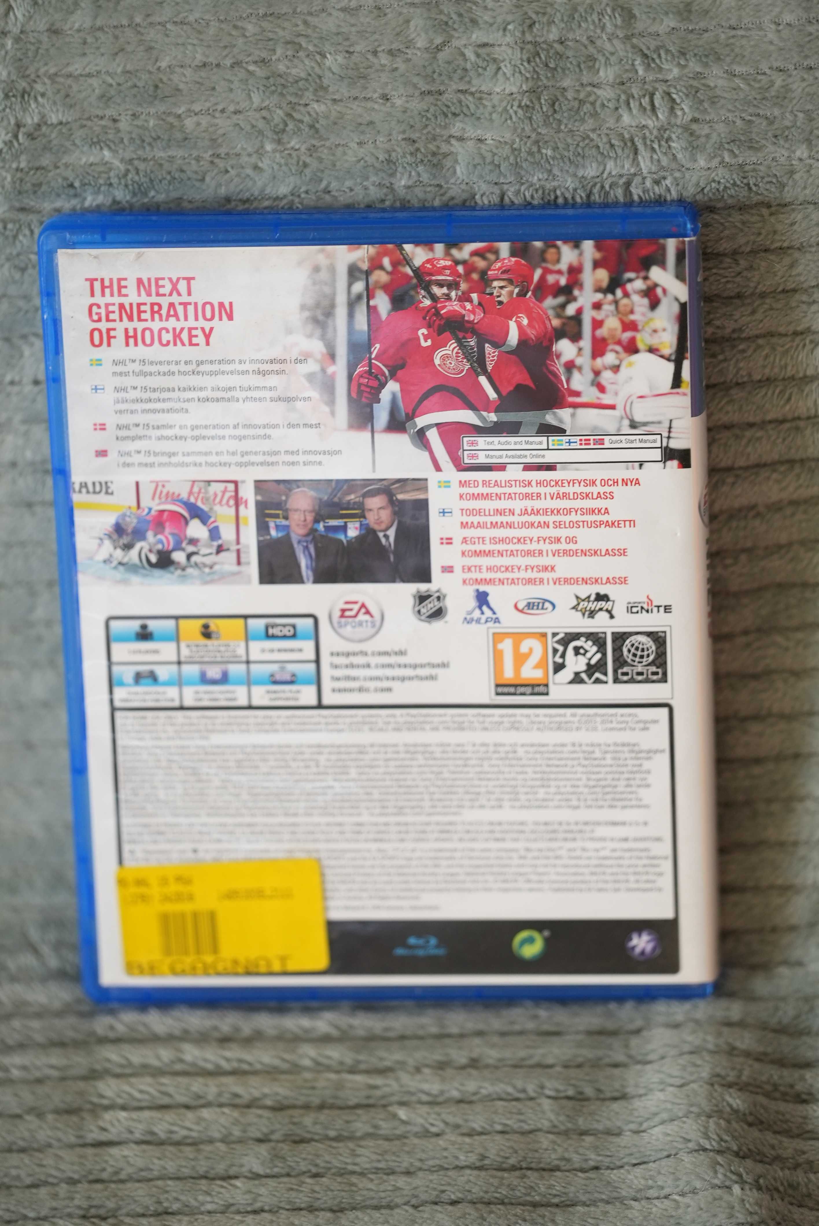 NHL 15 gra na PS4 - Gry PlayStation dobre ceny EA