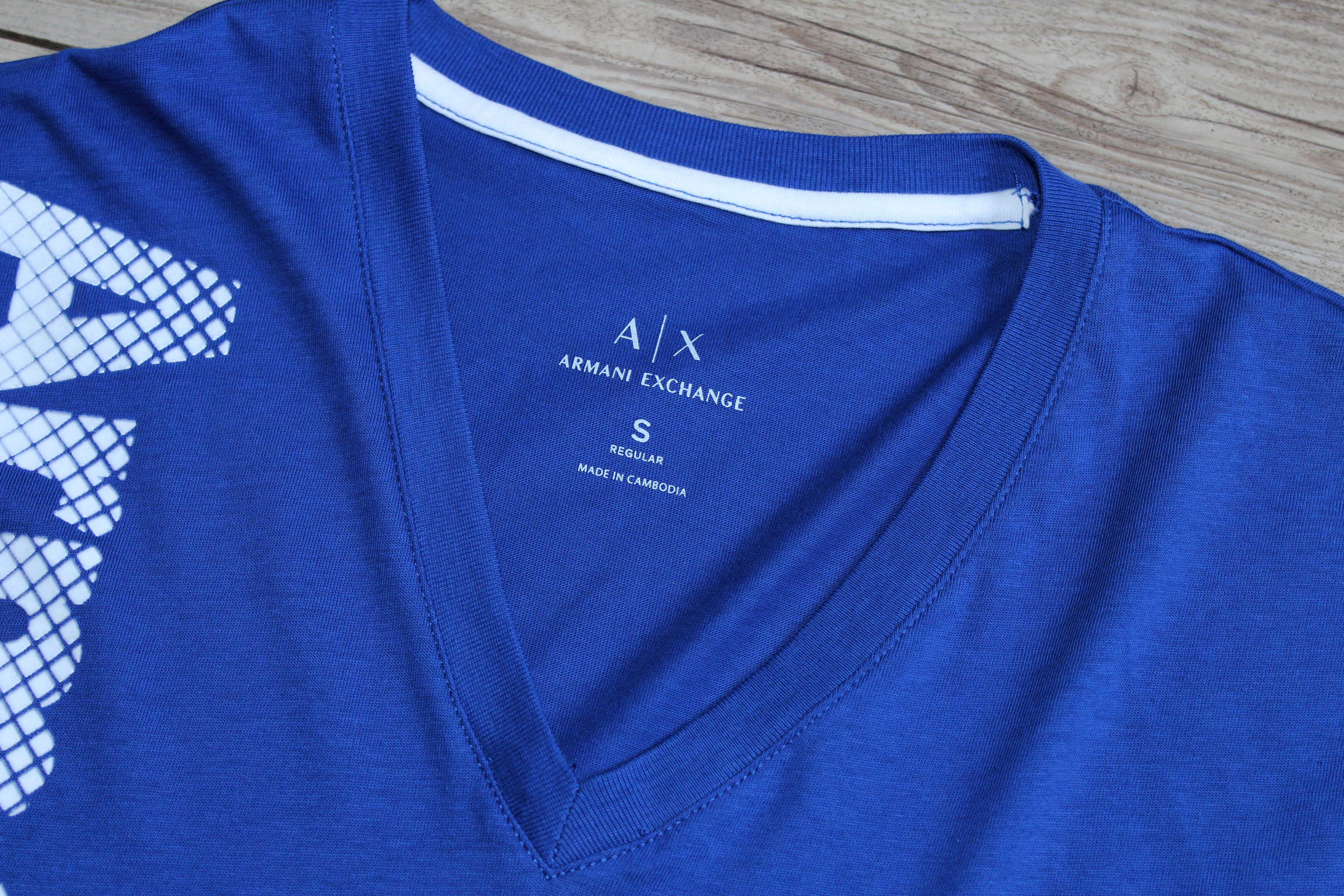 Armiani Exchange 100% Autentyczny t-shirt rozm S jak NOWY