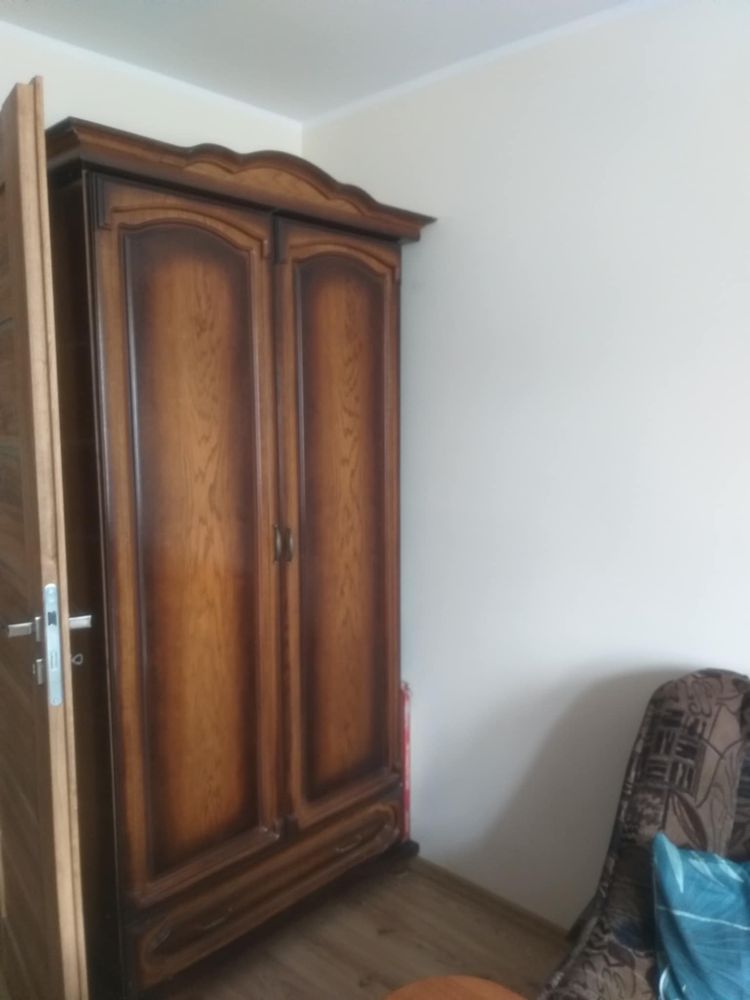Komplet mebloscianka + szafa + szafka pod tv