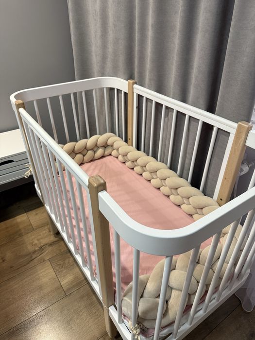 Дитяче ліжечко DeSon Svitanok , кроватка маятникова