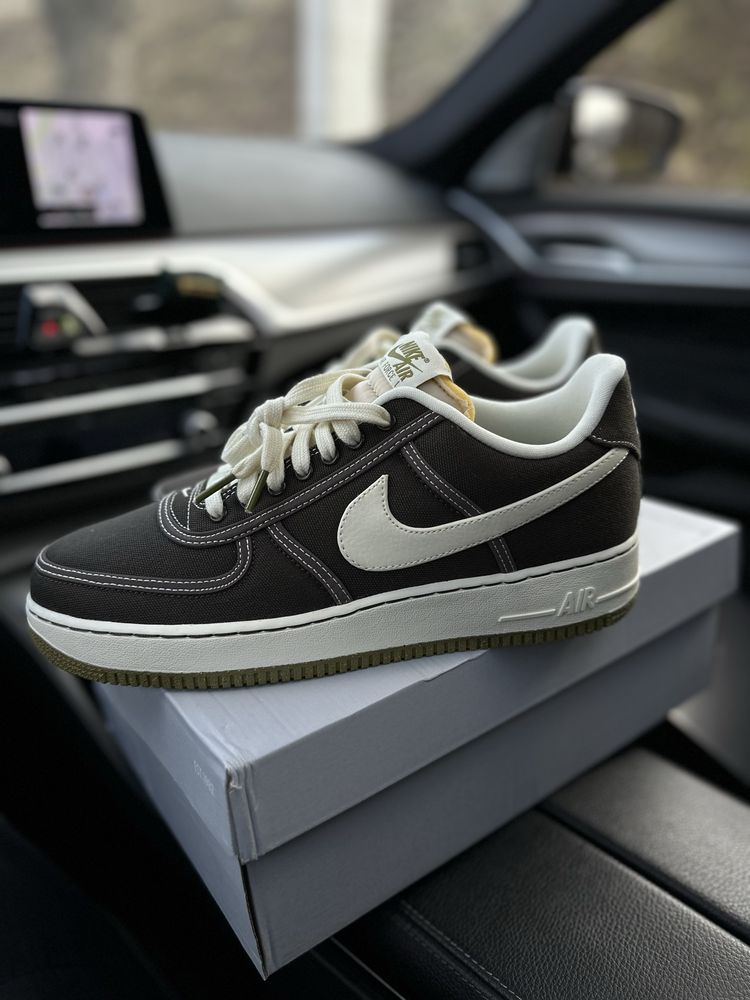 Оригінал! Nike Air Force 1 PRM Baroque Brown CI9349-201 44.5 US 10.5