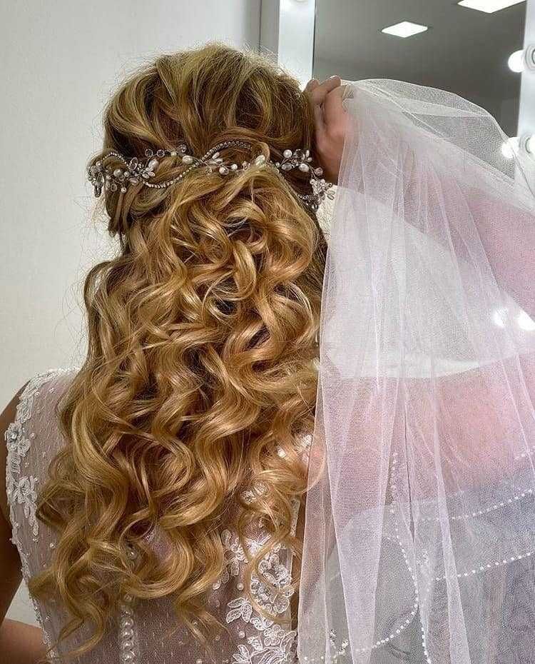 Свадебное украшение  для  волос