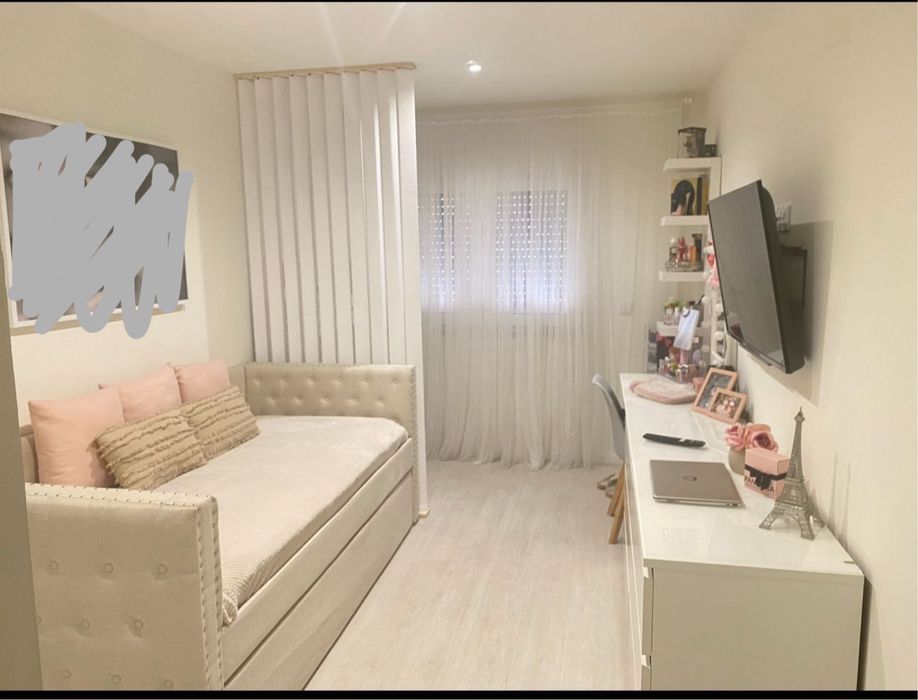 Cama individual com gavetao com 2 colchoes