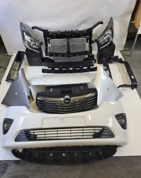 Trafic VIVARO II III IV Рено Трафик Опель Виваро бампер разборка