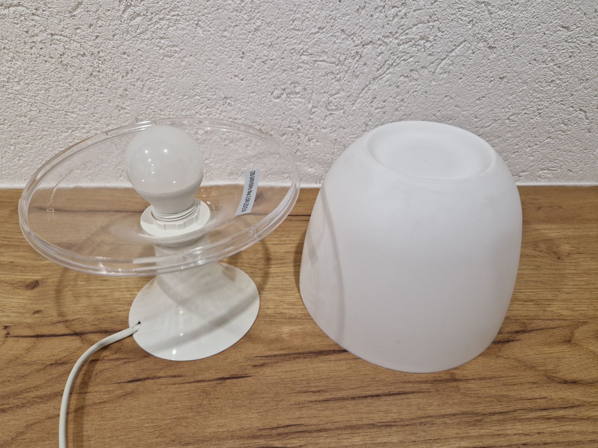 Lampka nocna Ikea + żarówka Led E14/ Polecam