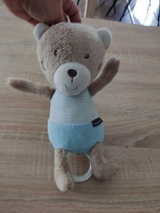 Pluszowy miś z pozytywką dla niemowląt