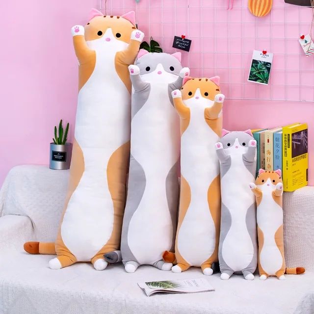 Кот батон мягкая игрушка 55,75,95,115,135,160 см