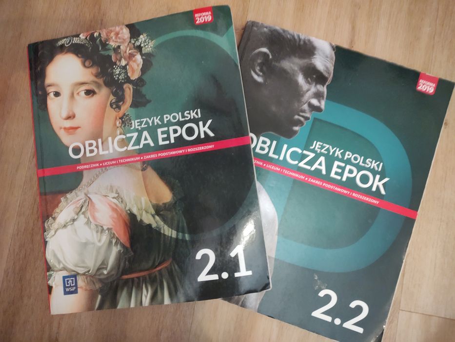 Oblicza epok język polski 2.1 i 2.2 2020 WSiP
