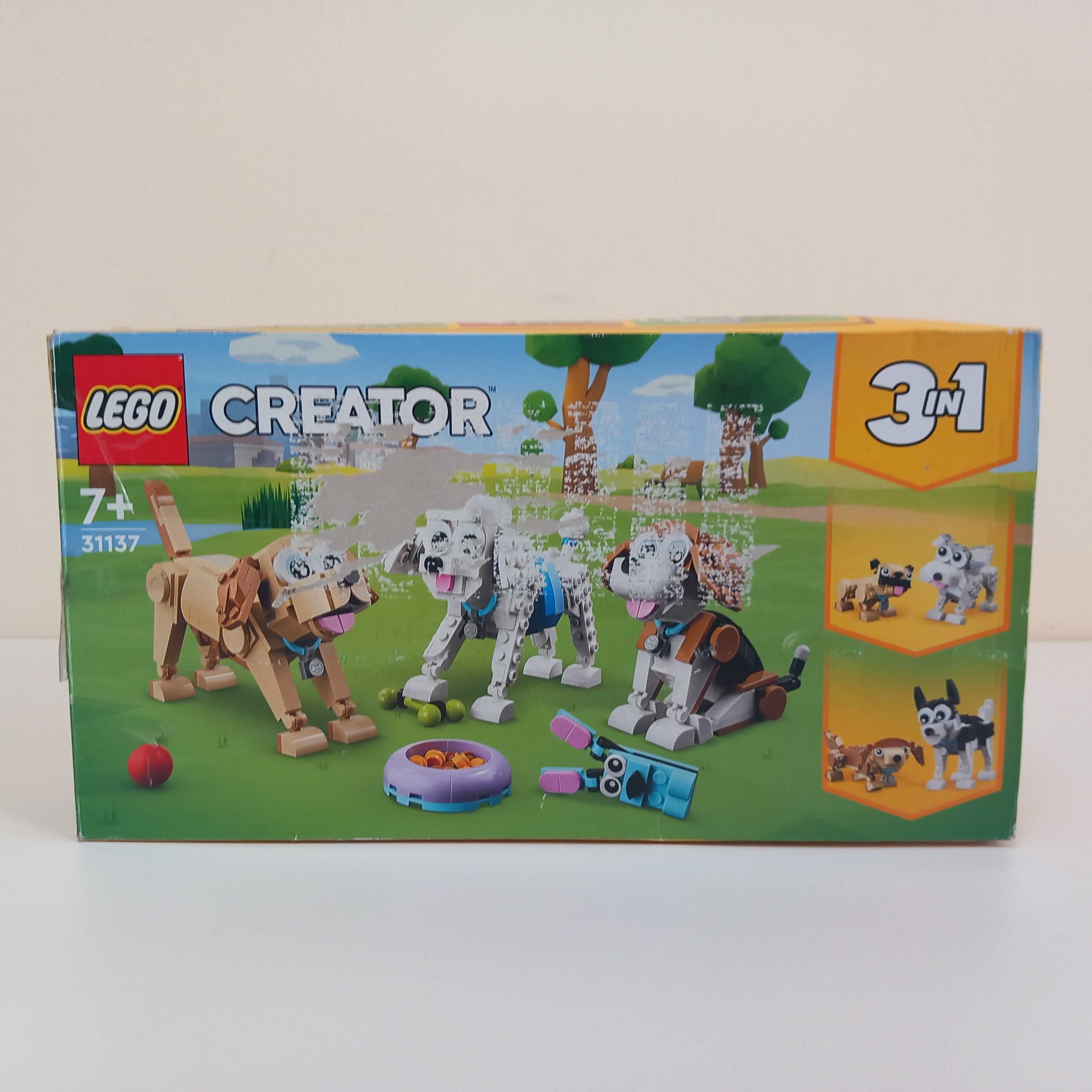 LEGO 31137 CREATOR - Urocze Psiaki Psy Pieski 3w1 R231