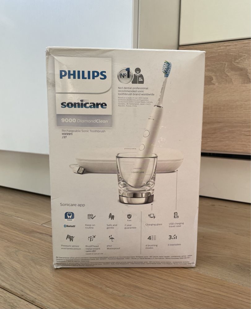 Електрична зубна щітка Philips Sonicare Diamond Clean 9000