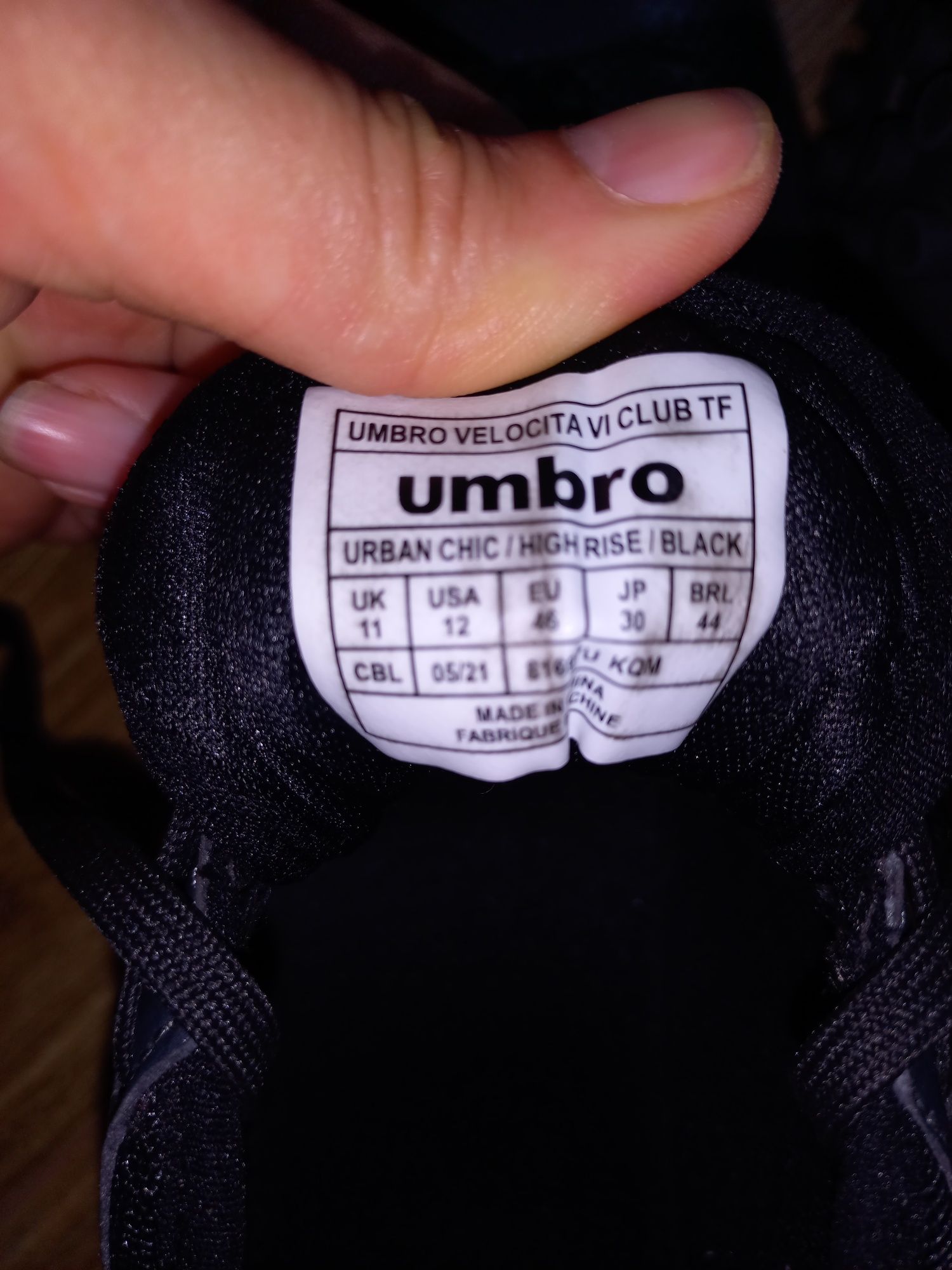 Praktycznie nowe korki Umbro