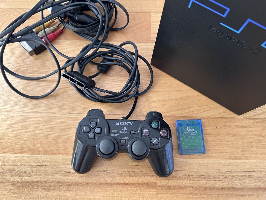 Konsola Playstation 2 PS2 Fat czarna