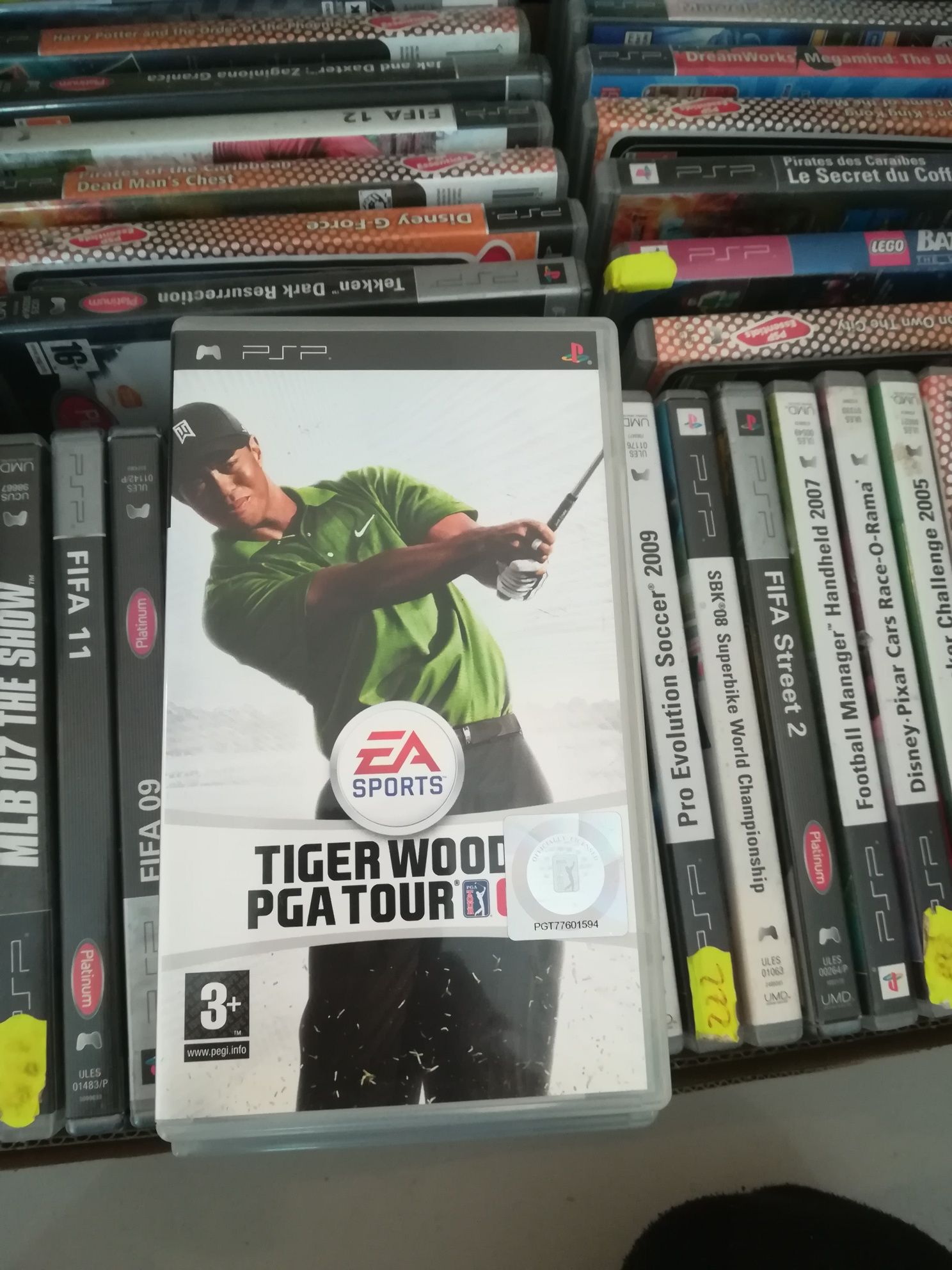 Tiger Woods pga Tour 09 psp PlayStation portable