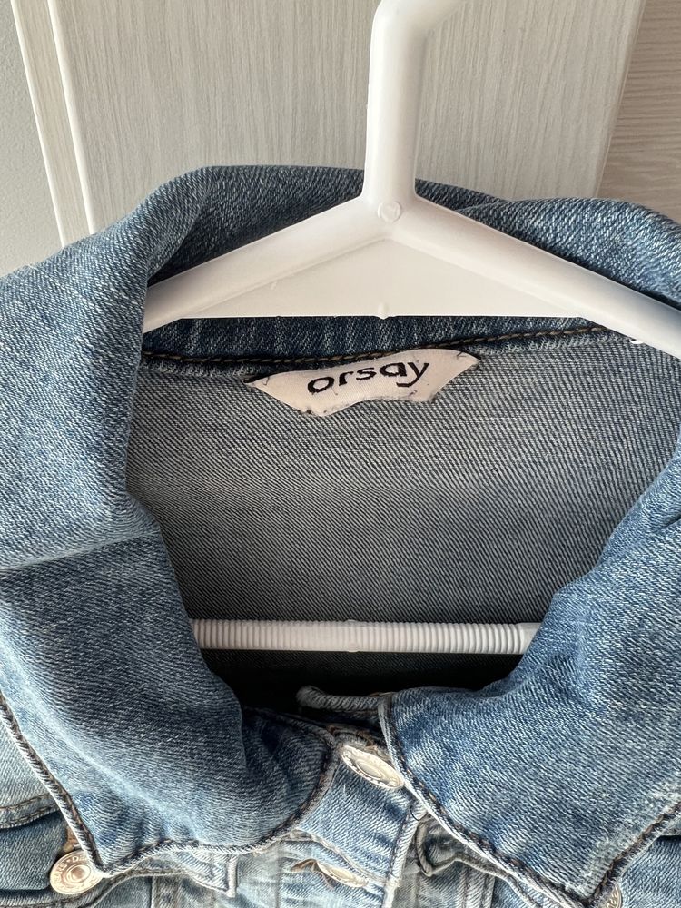 Kurtka katana jeansowa Orsay 36