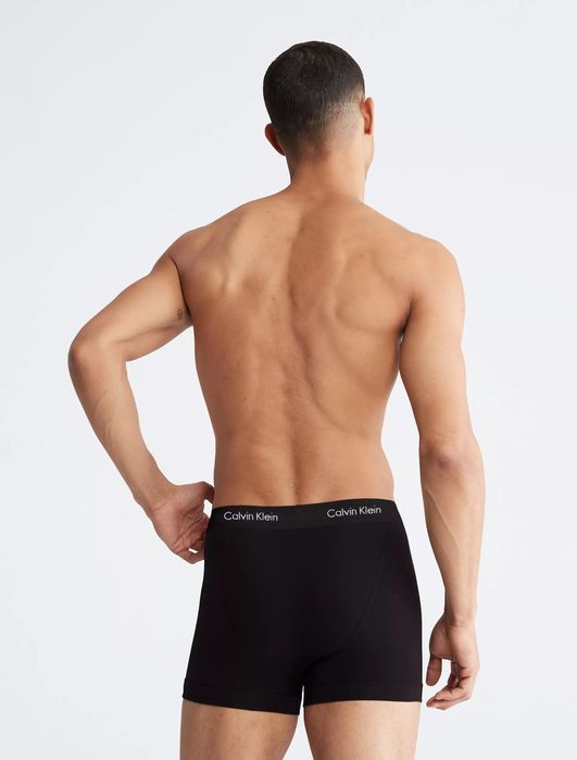 Упаковка чоловічі труси боксери Calvin Klein чорні/сірі/білі