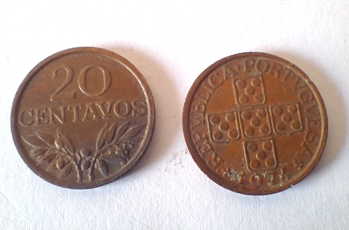 Moeda 20 centavos