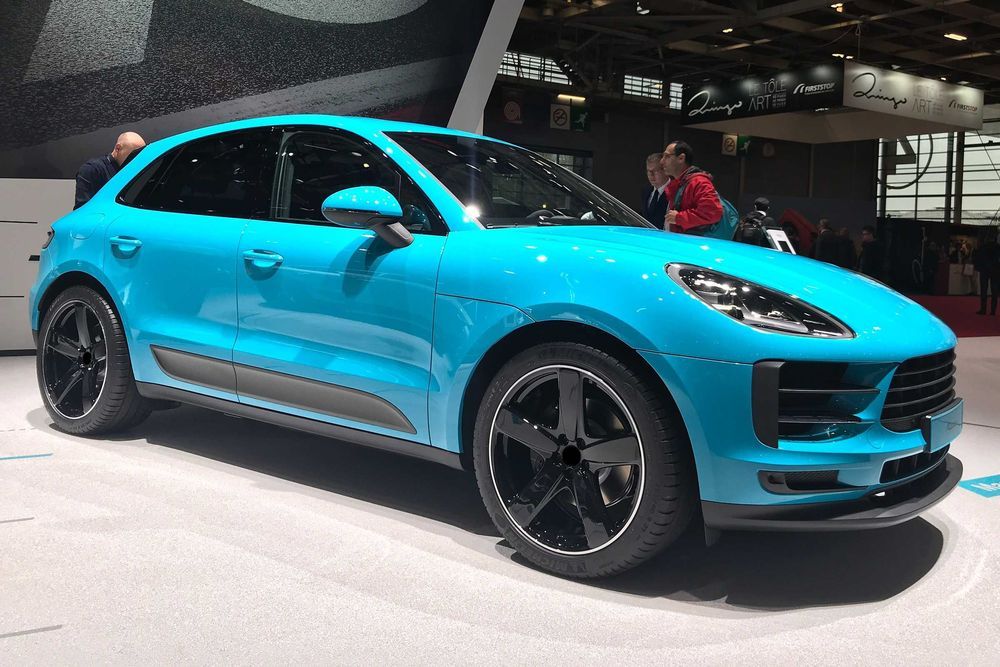 Nowe czarne felgi R20 5x112 Porsche Macan 9J ET26 + 10J ET19