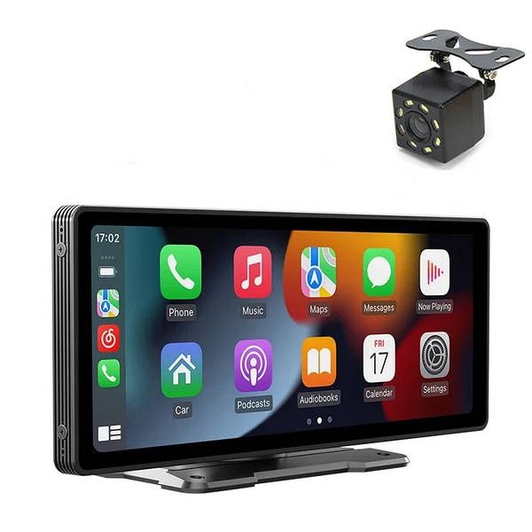 Універсальний сенсорний дисплей, монітор 10.2 дюйма з Apple CarPlay і
