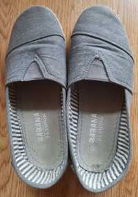 Buty espadryle szare wsuwane Babana rozm.38