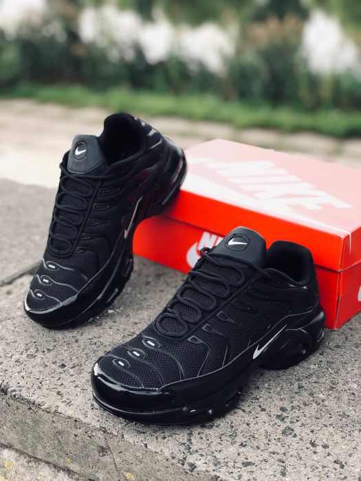 Nike Air Max TN Plus Black/Black / кроссовки Найк Тн Плюс мужские TN
