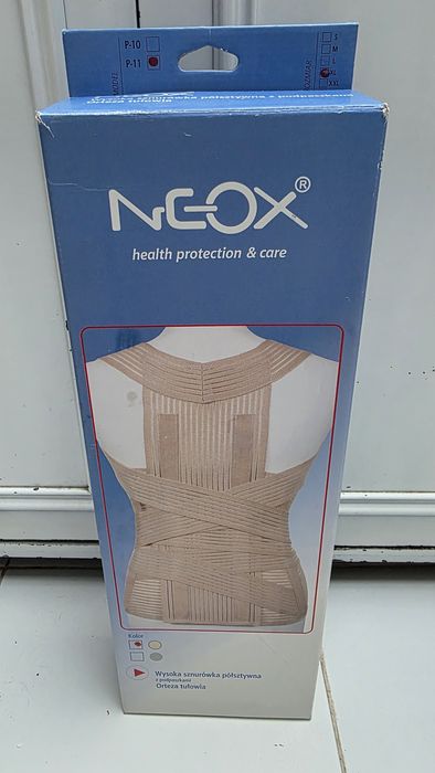 Orteza tułowia NEOX XL. Nowa, wysoka , półsztywna