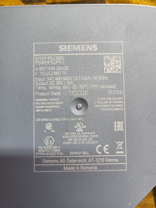 Uniwersalny zasilacz stabilizowany siemens sitop psu 300s
