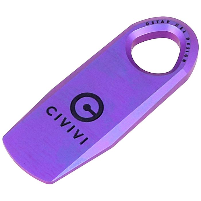 Brelok CIVIVI Ti-Bar Purple Titanium Prybar Tool by Ostap Hel