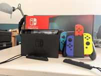 Nintendo switch w bardzo dobrym stanie!