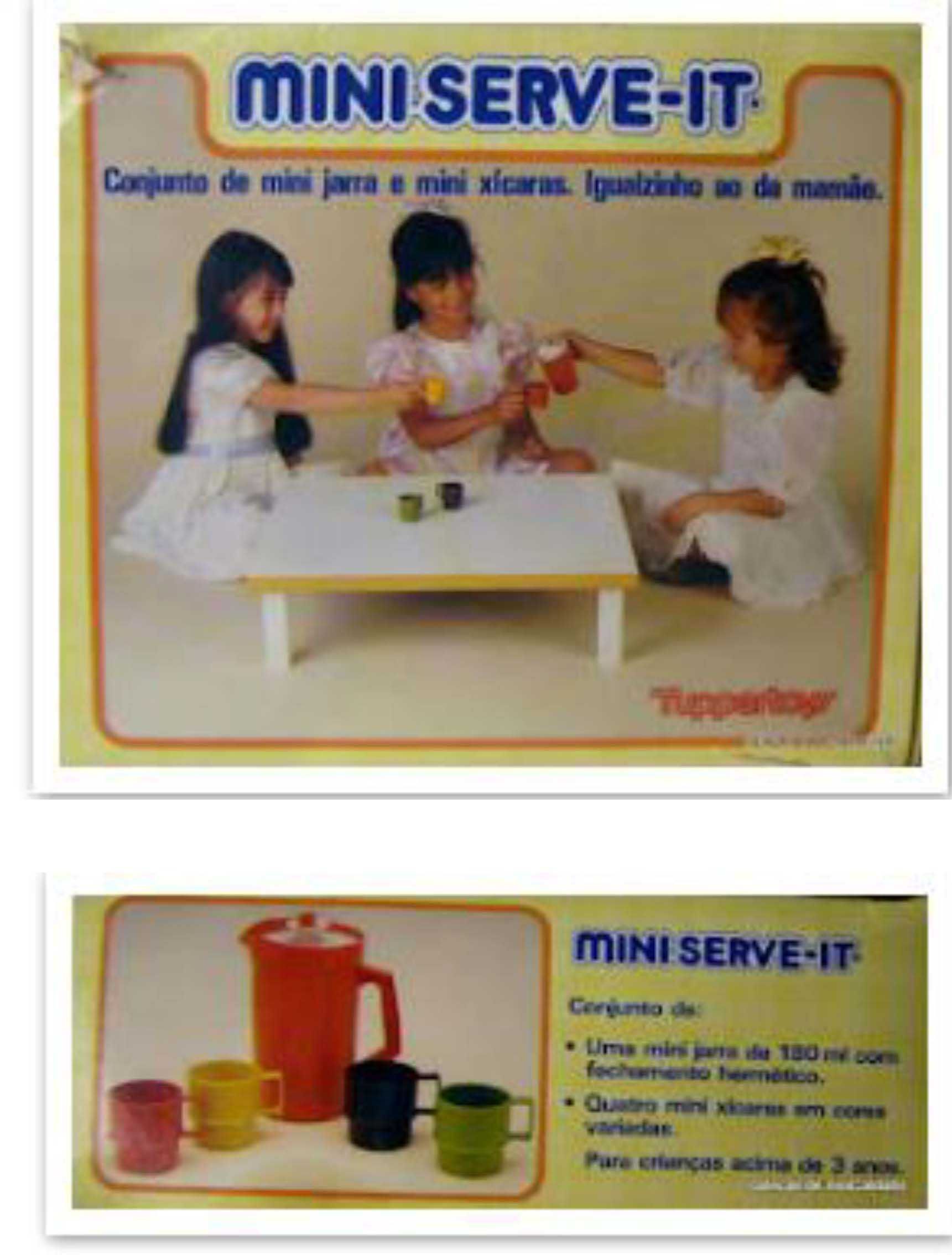 Conjunto Tupperware Mini Serve-it