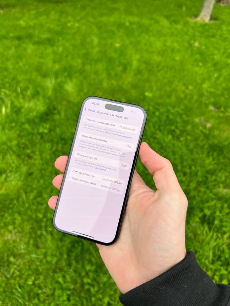 Айфон 15 на 128 гб чорний Iphone 15 black 128gb neverlock
