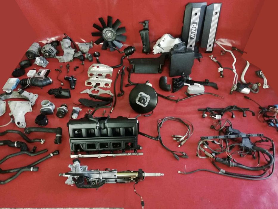 Bmw m54 m52 wiazka łapy pompa czujnik sprezarka alternator przewody