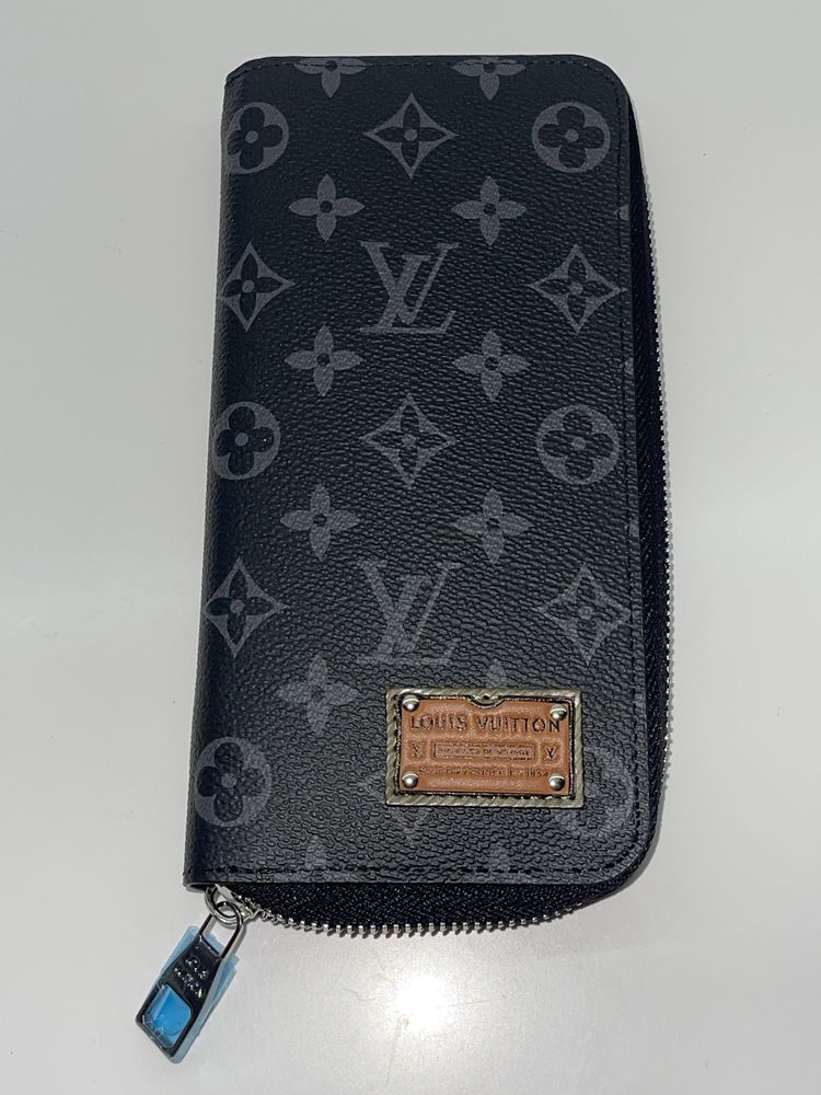 Кошелек LV Zippy/бумажник Луи Витон на змейке/гаманець Луї в топ якост