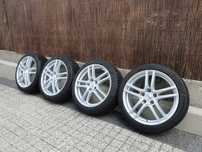 4x Koła 18-stki 5x112 VW, Audi 225/40/18 92V Semperit 7mm 2018r,