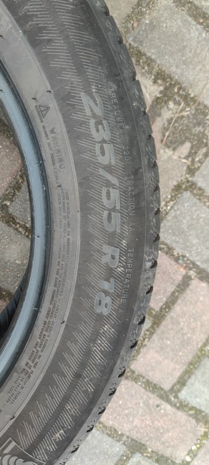 Komplet letnich opon Michelin Latitude sport 3 235/55 R18