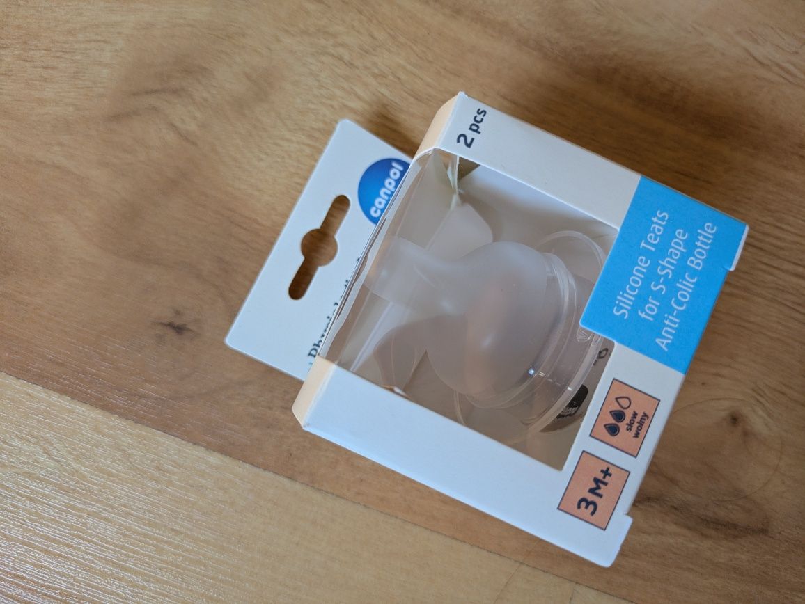 Butelka antykolkowa S-shape Canpol plus smoczki M