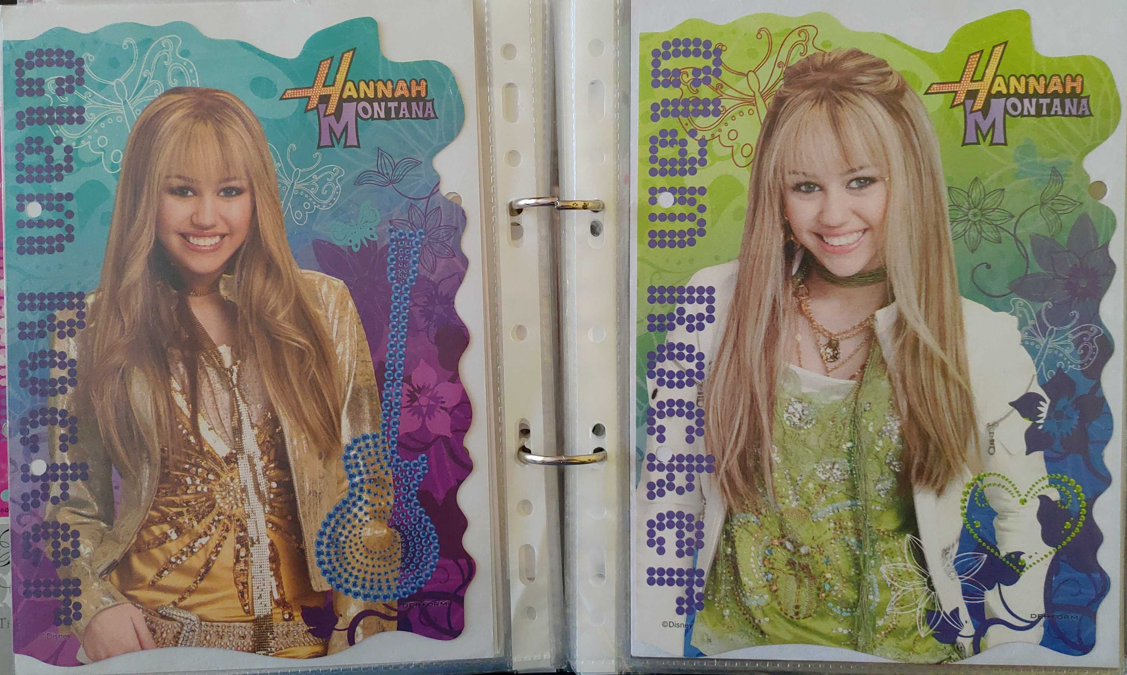 Karteczki do segregatora Hannah Montana